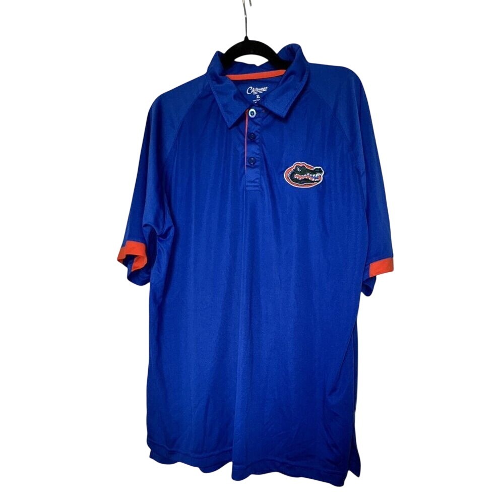 Florida Gators Polo Shirt Mens XL Blue Golf Casual Chiliwear